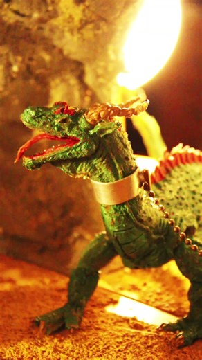 Animating Model Dragon For Stop Motion #stopmotion #shorts