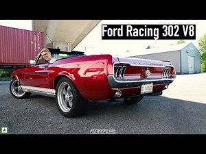 1968 Ford Mustang 302 Loud Exhaust Revs and Drive By!