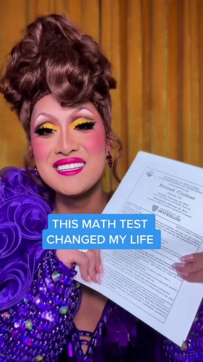 This math test changed my life - its a math contest by the University of Waterloo, completely extracurricular, but a great way to challenge yourself (also to show some initiative). There are 25 questions that get progressively harder! How did you fare on the first few questions? #math #uwaterloo #mathcontest