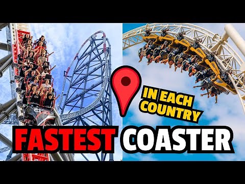 The Fastest Roller Coaster in Every Country (2025 Edition)