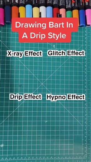 2.1K views | Drawing Bart Simpson But in 4 Different Art Styles In this art proce 243 | Christian Schwarz | Facebook