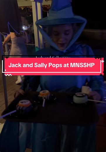 Jack and Sally Cake Pops at Mickey’s Halloween Party
