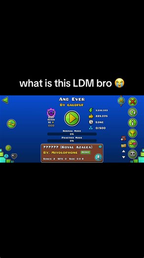Exploring the Mystery of LDM in Geometry Dash