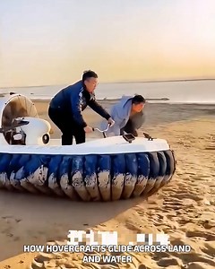 3.4M views · 15K reactions | How Hovercrafts Glide Across Land and Water #Hovercraft #VersatileTransport #EcoFriendlyVehicles | Brahmastra | Facebook