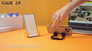 Easter Basket Stuffers Essentials for Teens Boys Girls: Cell Phone Stand Upgrade Adjustable Peace Sign Cell Phone Holder for Desk Cool Gadgets Fun Easter Gifts for Adults Kids Men Women Teenagers