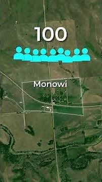 The smallest town in the United States: Monowi, Nebraska, with a population of one, Elsie Eiler