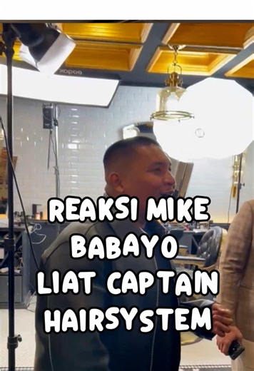 Ekspresi terkagum kagum liat Hair System 😎 • Captain Hair System; Melawan Waktu Lebih Muda • #wigpriajkt #wigpriajakarta #wigpriabogor #wigpria #hairtoupee #toupee #captainhairsystem #hairsystem #hairreplacement #MelawanWaktuLebihMuda #wigpriamedan #wigpriasurabaya