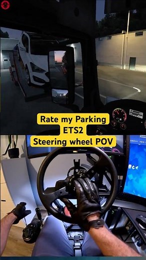 Truck Parking - ETS 2 | Realistic Drive - Man TGX Euro 6 #shortvideos #eurotrucksimulator2 #ets2