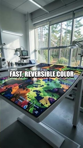 Ink of the Abyss: Cephalopod Inspired Adaptive Displays