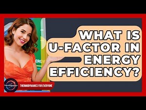 What Is U-factor In Energy Efficiency? - Thermodynamics For Everyone
