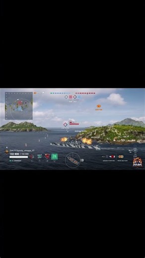 Vermont devstruck Ruprecht in World of Warships Legends #wowslegends #bestreplays