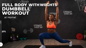 Advanced home dumbbell workout: Full-body muscle building