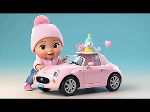 Baby Drives Mommy’s Car 🚗👶 | Fun Pretend Play Learning Song for Toddlers & Preschoolers