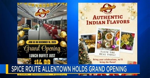 Ribbon cut on new restaurant offering Indian cuisine in Allentown