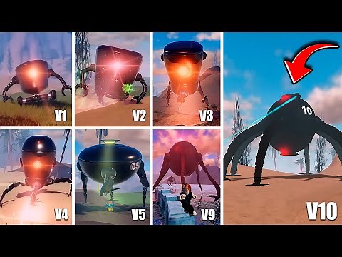ALL Omnidroids V.X1 - V.X10 Atmosphere Update | Omnidroids Test | Roblox