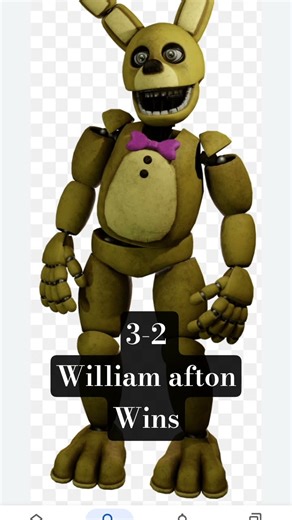 full power golden freddy (cassie)vs full power spring bonnie(william) #fivenightsatfreddys