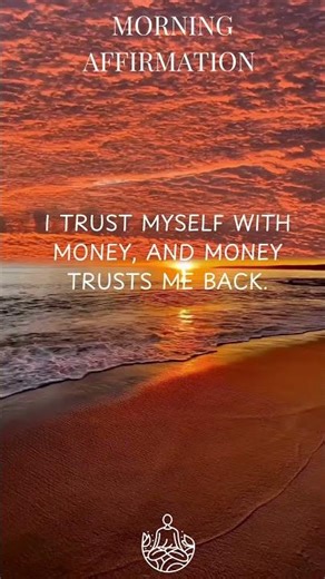 Morning Money Affirmation 💰 | Repeat 3 times #affirmations #shorts #youtubeshorts