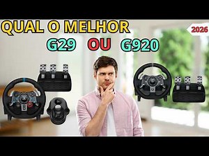 Logitech G29 vs G920: Qual Volante Gamer Vale Mais a Pena em 2026?