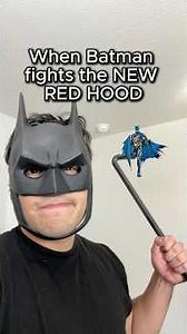 Batman fights rhe NEW RED HOOD #batman #redhood #comics #dc