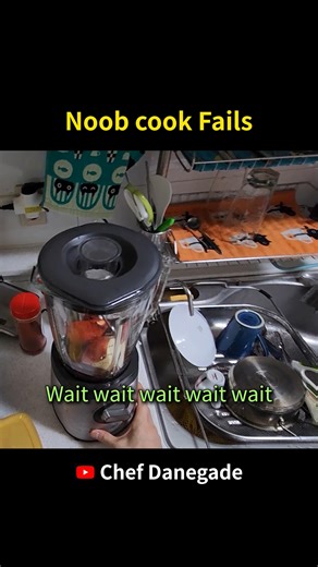 Chef Danegade on Instagram: "noob cook fails #cooking #food #funny #funnyreel"