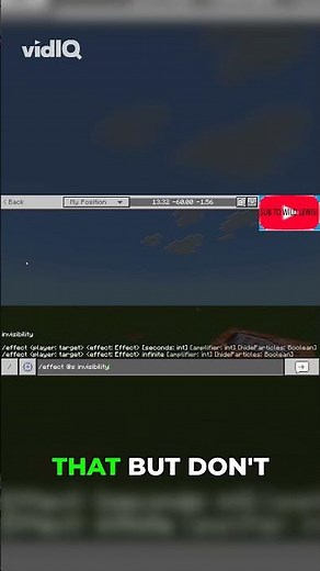 Minecraft Invisibility Forever!