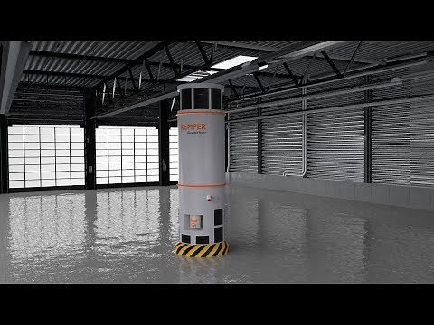 CleanAirTower General Ventilation for welding fume extraction displacement ventilation