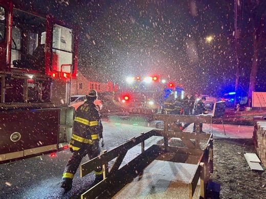 Dog rescued, 3 displaced after house fire in Norwalk