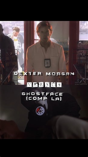 Dexter vs Comp Ghostface #alightmotion #edit #fypシ #debate