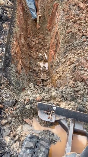 We have to dig about 50 feet . Dammmmmmmmmm | Chris Lino