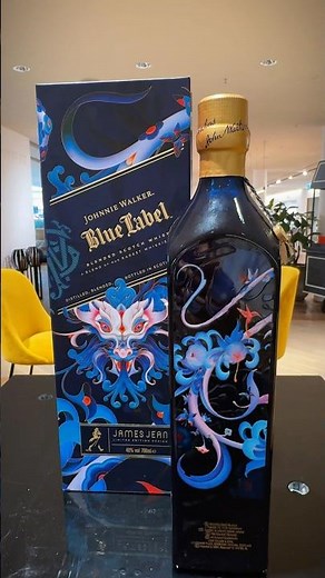 The Johnnie Walker Blue Label Limited Edition #BlueLabel #LuxuryWhisky 🥃🤩