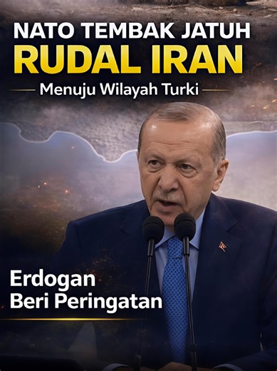 Sistem pertahanan udara NATO berhasil mencegat dan menghancurkan sebuah rudal balistik yang diluncurkan dari Iran dan melintas menuju Turki. Rudal tersebut dinetralisir sebelum sempat memasuki wilayah udara Turki. Presiden Turki, Recep Tayyip Erdoğan, mengecam insiden itu dan memperingatkan agar konflik tidak semakin meluas ke kawasan yang lebih besar. Namun pertanyaannya, apa sebenarnya yang sedang terjadi? Mengapa Iran terus menargetkan negara-negara Islam di kawasan? Serangan tidak hanya diar
