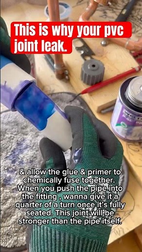 “👉How to glue Pvc without leaks ”💧✅