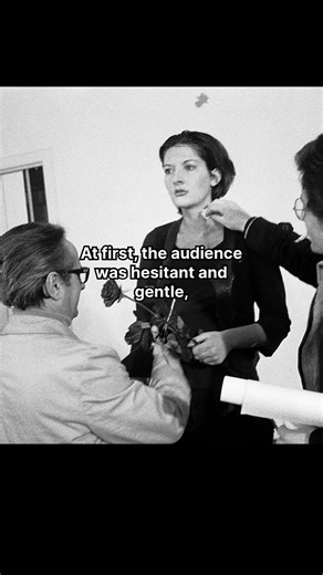 Rhythm O by Marina Abramović 1974 #performance #art
