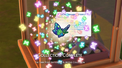 The Sims 4: How to Complete the Gibbi Point Butterflies & Moths Collection