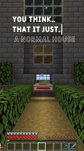 Normal Looking House In Minecraft | Boneplayzz #minecraft #viralshorts #trending