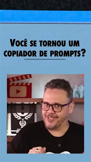 7.2K views · 517 reactions | 易 Pare de ser um copiador de prompts e aprenda, de verdade, como a Inteligência Artificial funciona. No Curso em Vídeo, você tem aulas gratuitas e completas pra entender IA passo a passo, do básico ao avançado.  https://www.cursoemvideo.com/curso/curso-gratis-de-inteligencia-artificial/  Aprenda a programar e conquiste certificados. #cursoemvideo #inteligenciaartificial #ia #programacao #professorguanabara | Cursos em Vídeo | Facebook