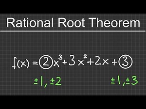 How To Find the Rational Zero Theorem: Step-by-Step Method | The Westcoast Math Tutor