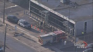 2 suspects sought after arson at Scarborough collision centre, police say