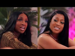 Trina SHOCKED! As joy SPILLS the full Trick Daddy & Samantha drama! LHHMIA S7