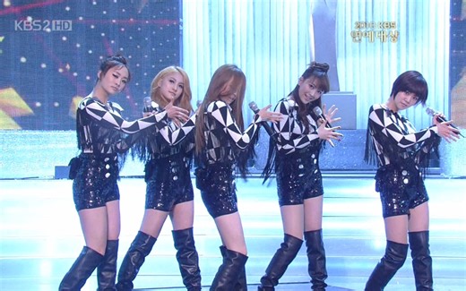 101225 KBS演艺大赏 KARA Jumping