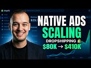 [Case Study] From $80k to $410k/Month: Scaling a Dropshipping Store with Native Ads