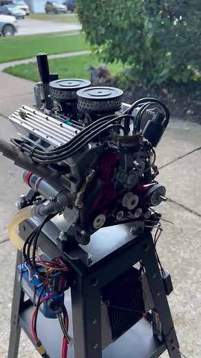 Exploring the 277CC V8 Engine Model for Scale Models