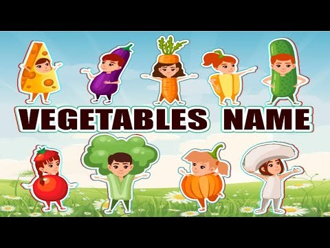 Learn Vegetables Name for Kids! 🌽🎶 Fun Learning Video | Back To School | Healthy & Educational! 📚