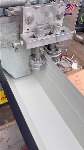 KWM Gutter Slitter: Faster, Cleaner Gutter Fabrication #ProTools #Shorts