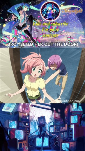 BRO YEETED HER OUT THE DOOR! 😅 || #anime #animeedit