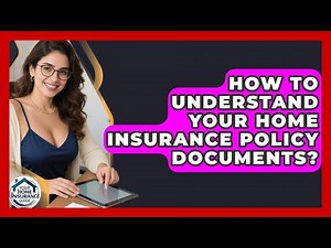 How To Understand Your Home Insurance Policy Documents? - Your Home Insurance Guide