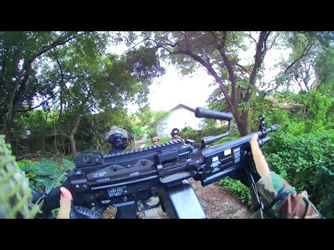 VFC M249 Gameplay at COGZ
