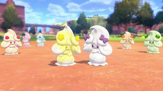 How to get Star Sweets and Ribbon Sweets in Pokemon Sword and Shield