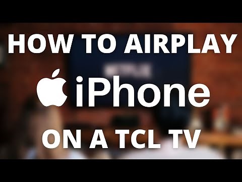 How to Airplay From iPhone to ANY TCL TV