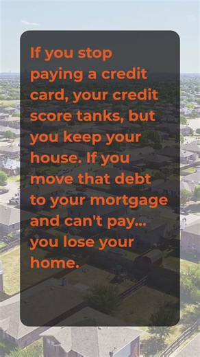 💳 Trading Credit Card Debt for Home Equity? Watch this first.
